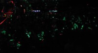 Laser lights in the crowd - 006